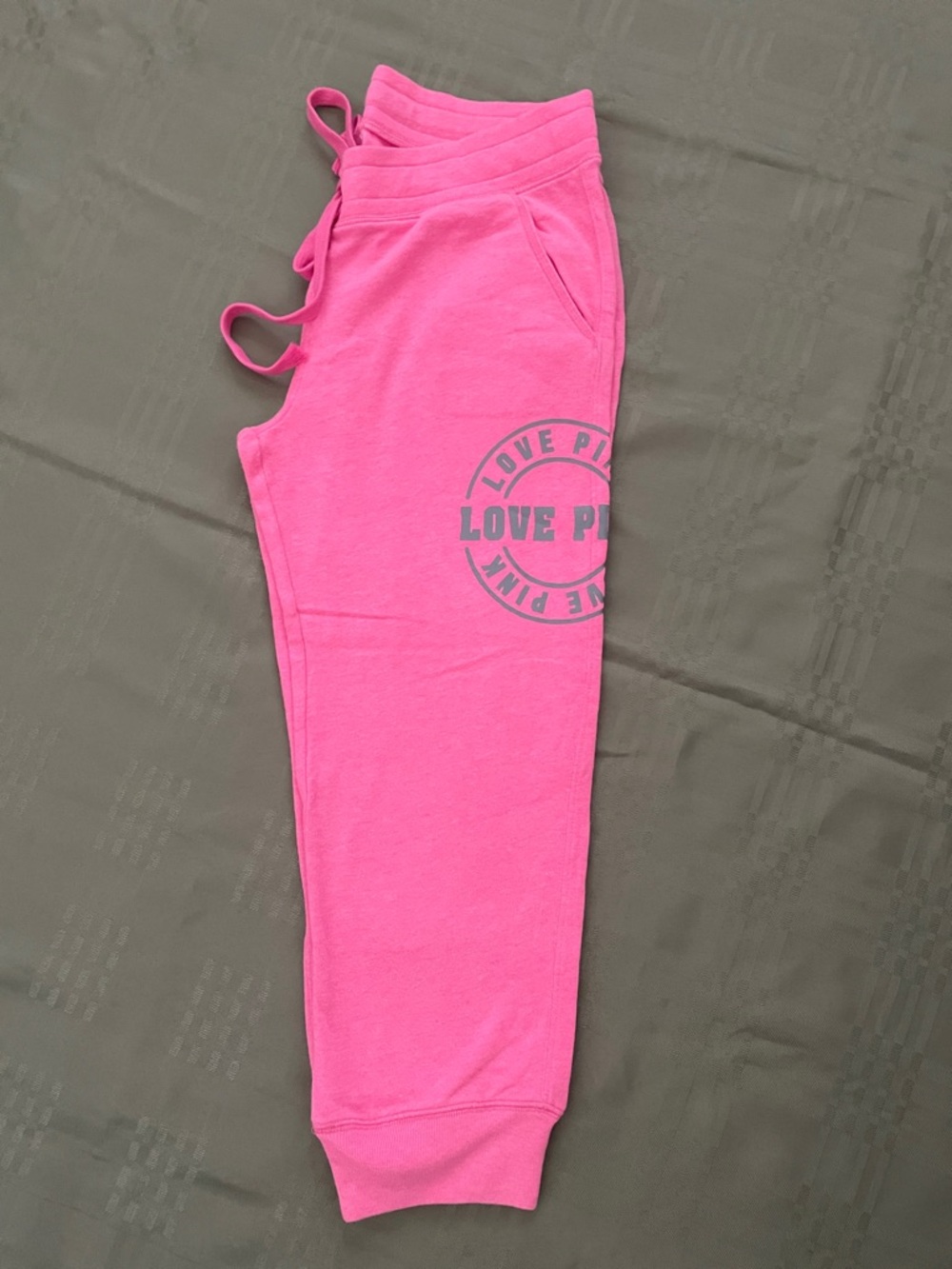 PINK Victoria's Secret Bright Pink Girls' Jogger Sweatpants